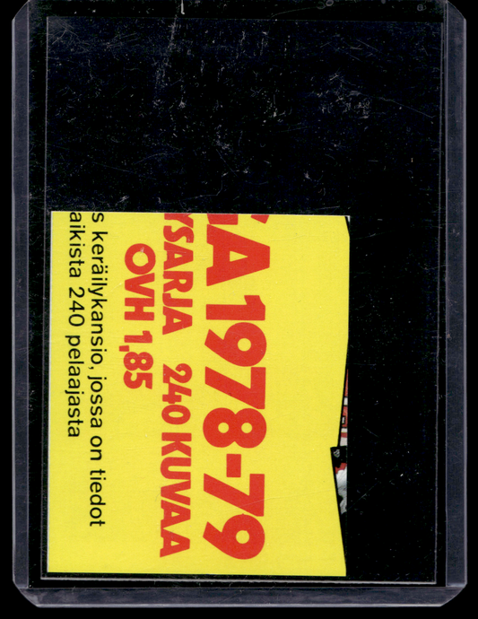 1978-79 Kiekkoilijat kuvina - Henry Saleva #86