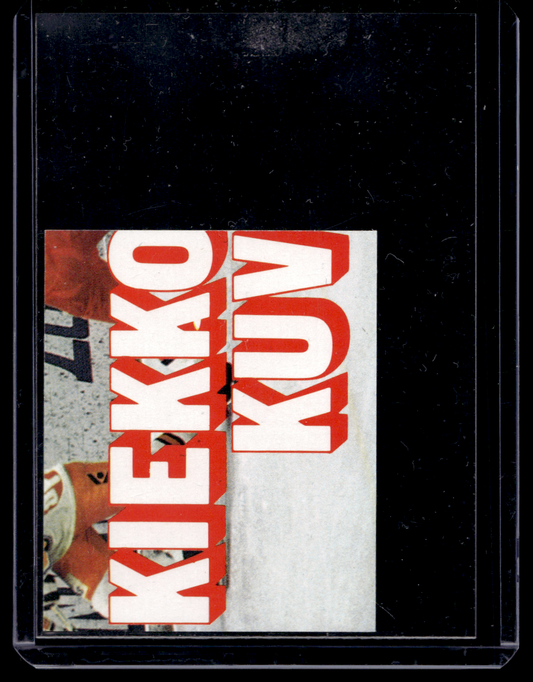 1978-79 Kiekkoilijat kuvina - Ari Blomqvist #83