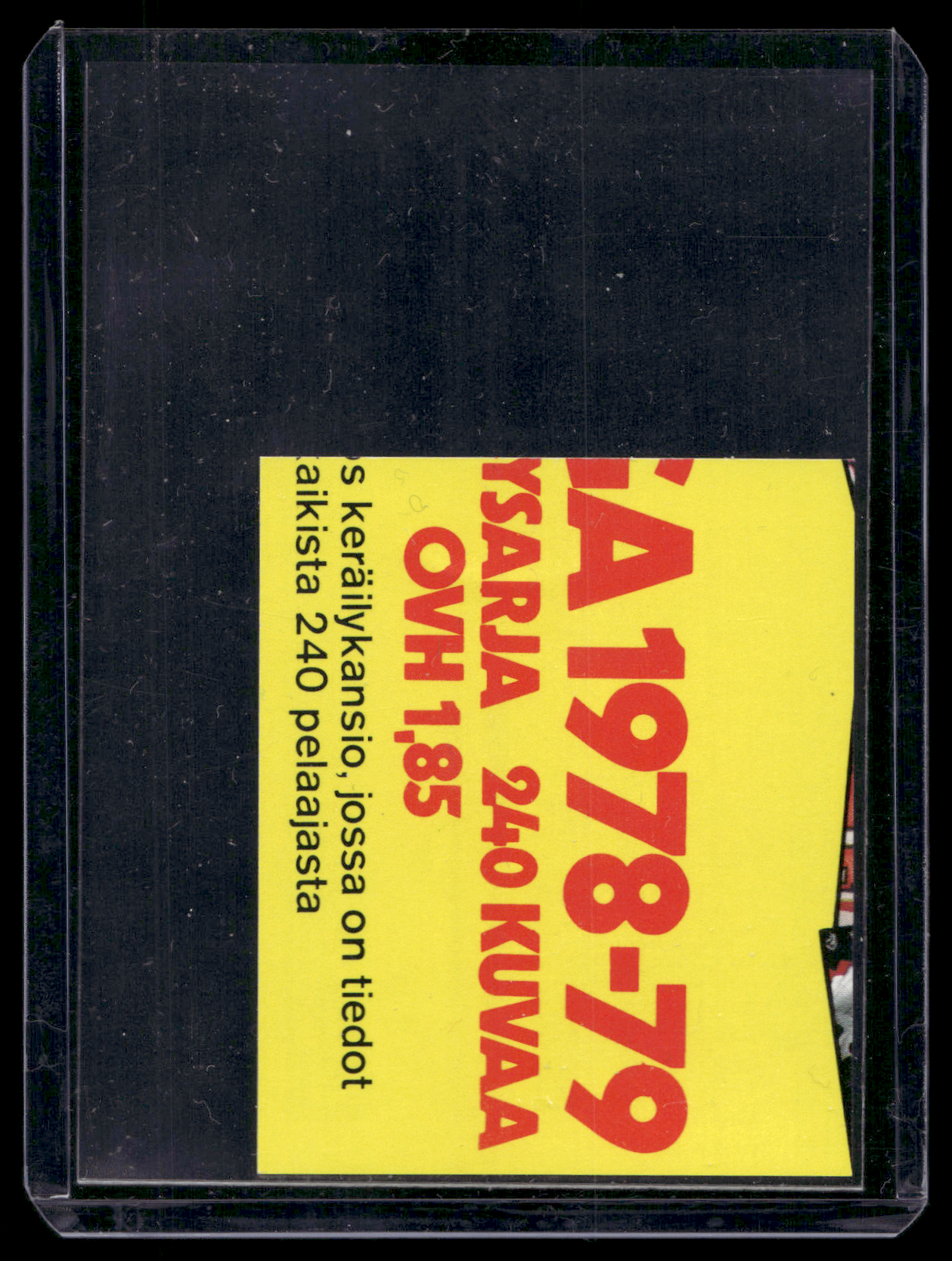 1978-79 Kiekkoilijat kuvina - Jorma Sevon #192