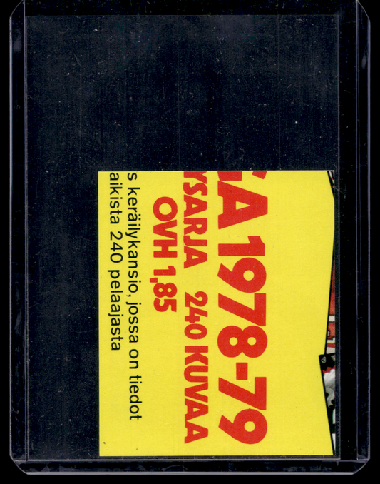 1978-79 Kiekkoilijat kuvina - Dave Chalk #119