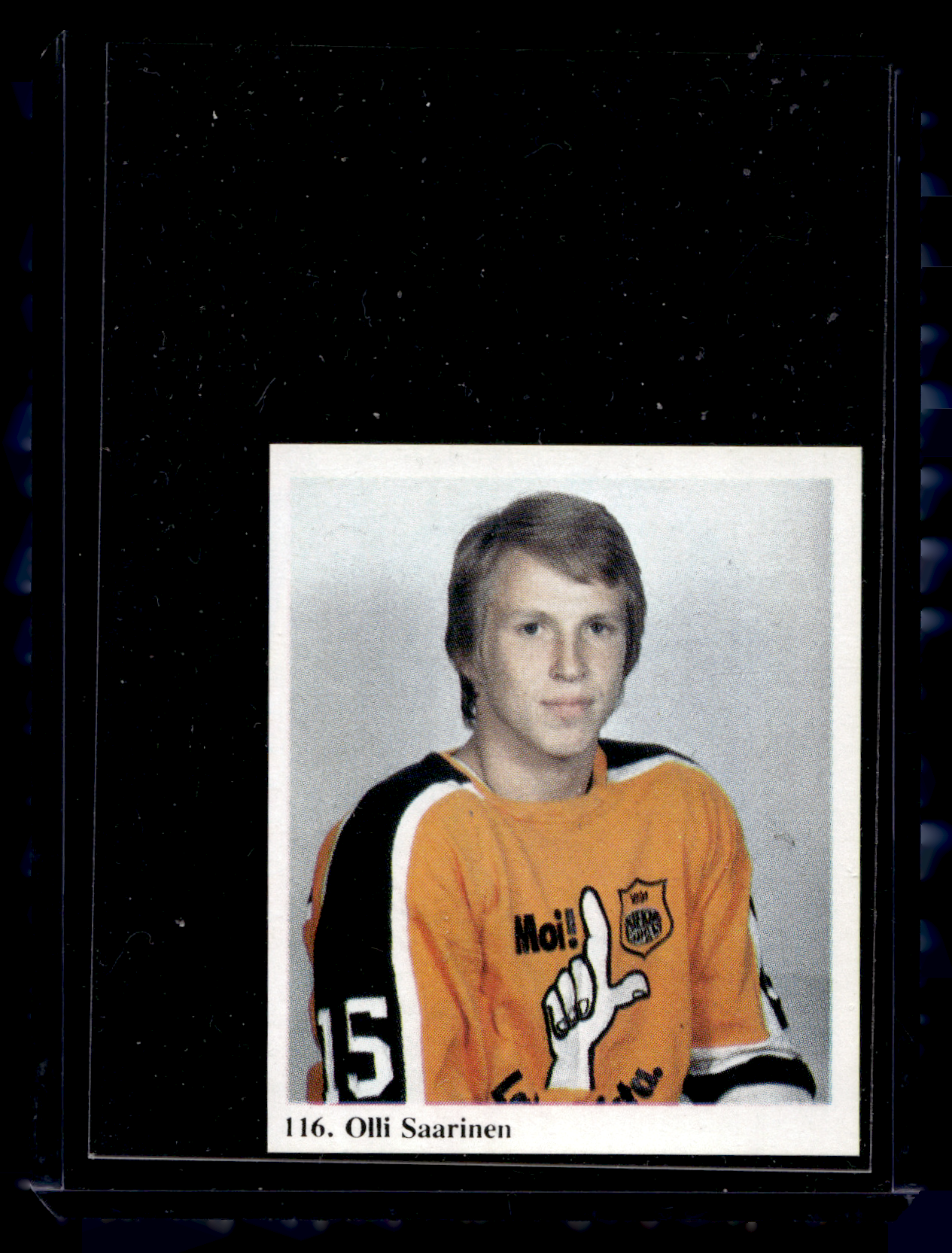 1978-79 Kiekkoilijat kuvina - Olli Saarinen #116