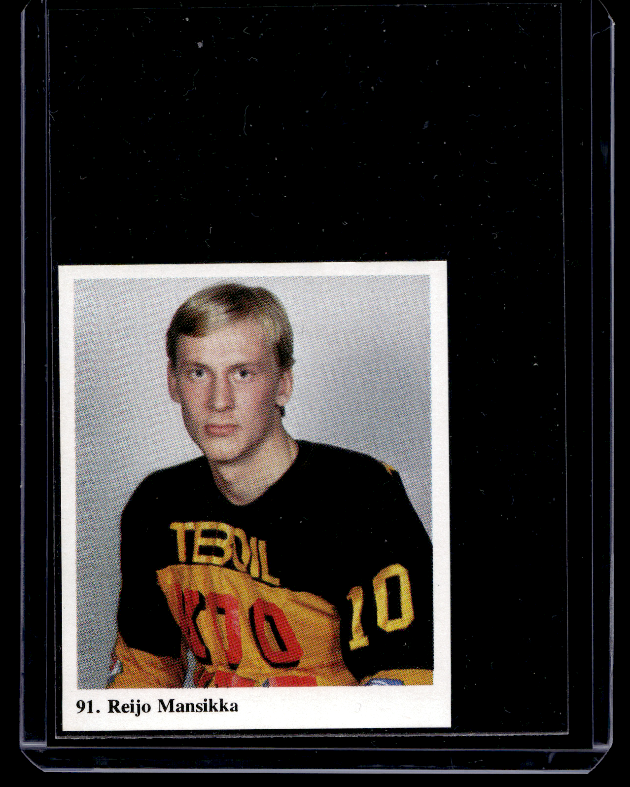 1978-79 Kiekkoilijat kuvina - Reijo Mansikka #91