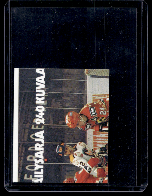 1978-79 Kiekkoilijat kuvina - Jukka-Pekka Vuorinen #108