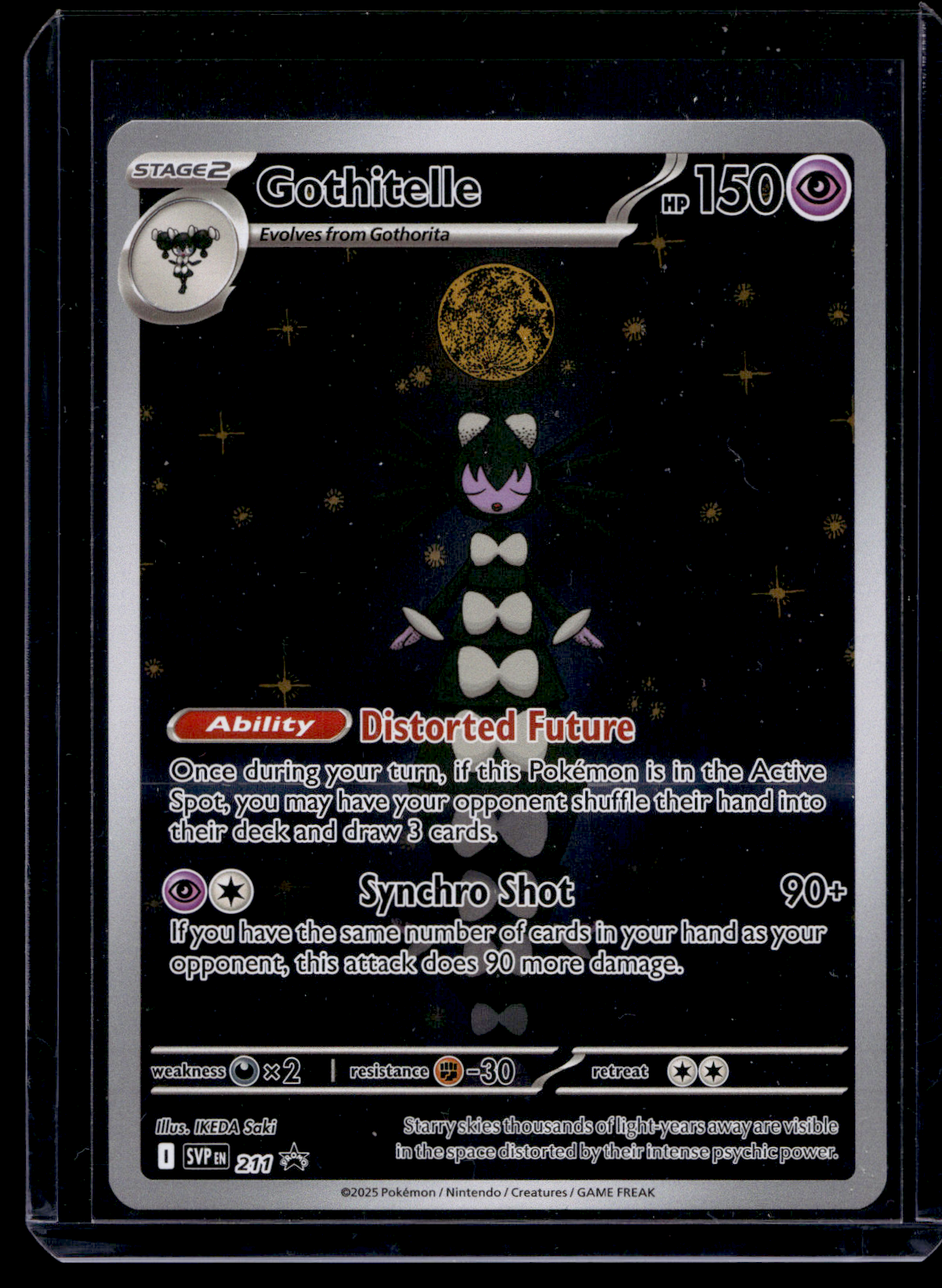 2025 Pokemon - Scarlet & Violet - Black Star Promos - Promos - Gothitelle #211