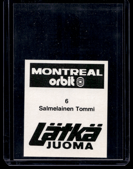 1980 Mallasjuoma Lätkäjuoma - Tommi Salmelainen #6