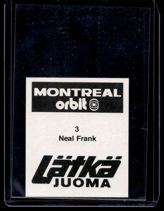 1980 Mallasjuoma Lätkäjuoma - Frank Neal #3