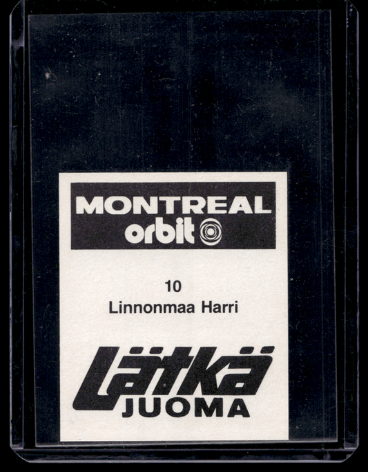 1980 Mallasjuoma Lätkäjuoma - Harri Linnonmaa #10