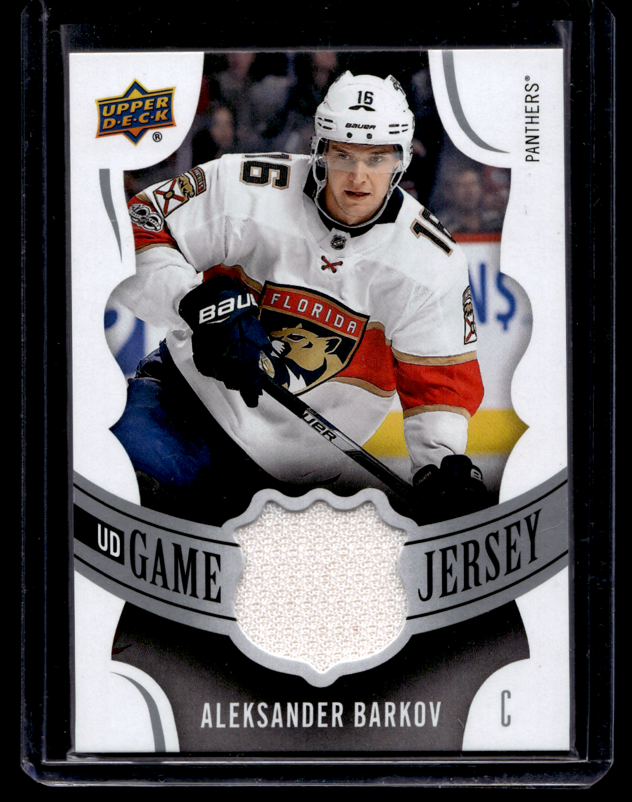 2018-19 Upper Deck - UD Game Jersey - Aleksander Barkov #GJ-AB
