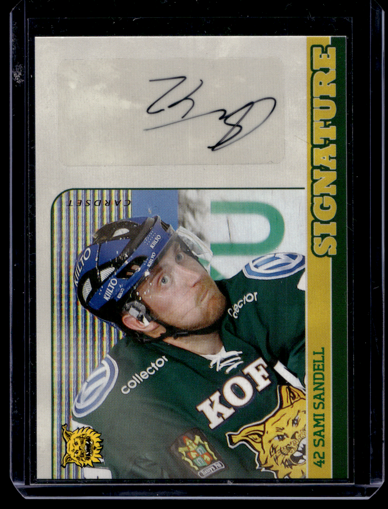 2014-15 Cardset Signature - Sami Sandell /128