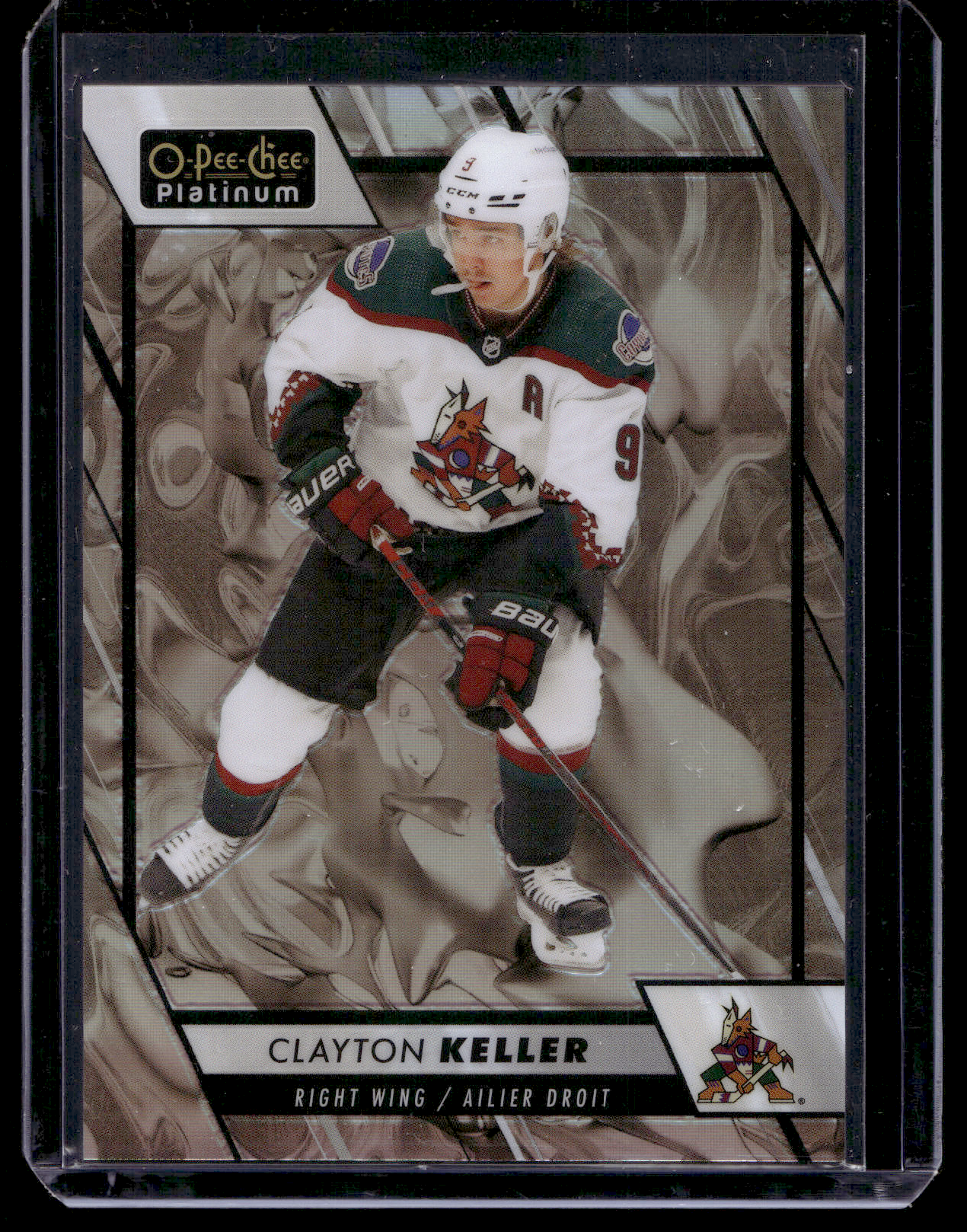 2023-24 Upper Deck OPC Platinum - Liquid Metal - Clayton Keller #137 /399