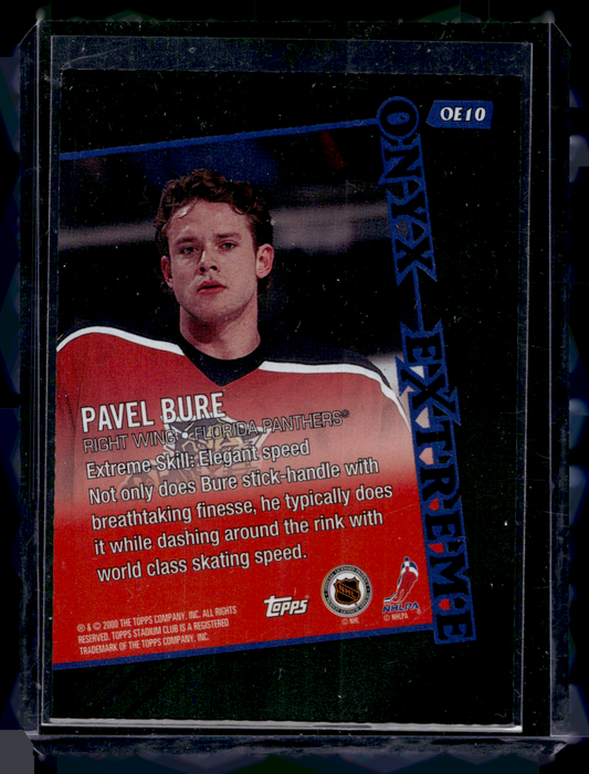 1999-00 Topps Stadium Club - Onyx Extreme - Pavel Bure #OE10