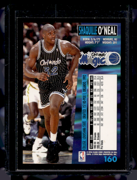 1994-95 Fleer - Shaquille O'Neal #160