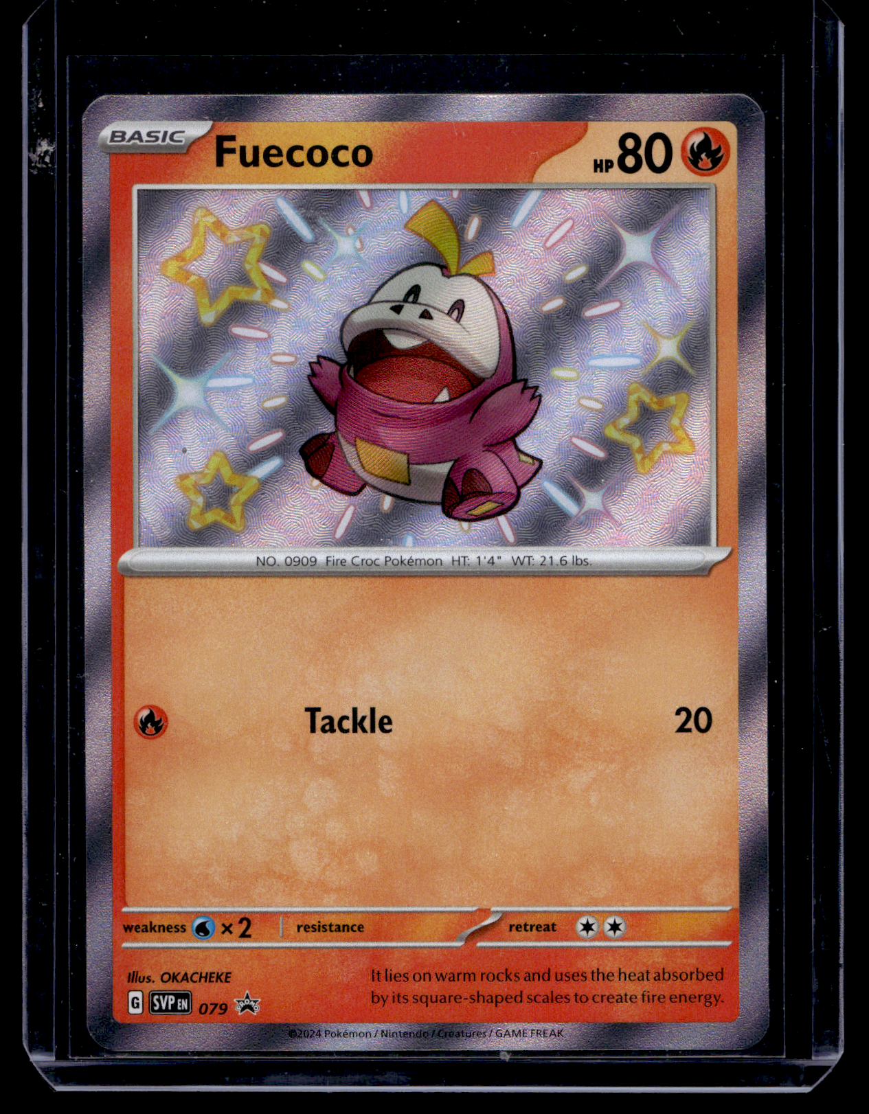 2024 Pokemon - Scarlet & Violet - Black Star Promos - Promos - Fuecoco #079