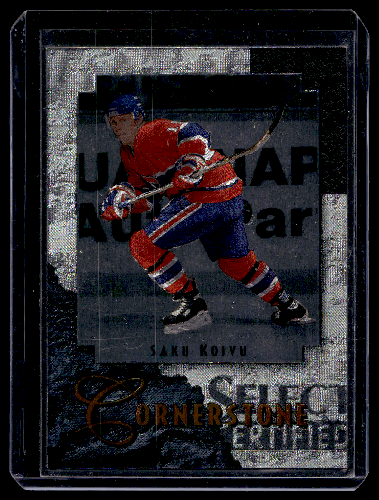1996-97 Select Certified - Cornerstones - Saku Koivu #8
