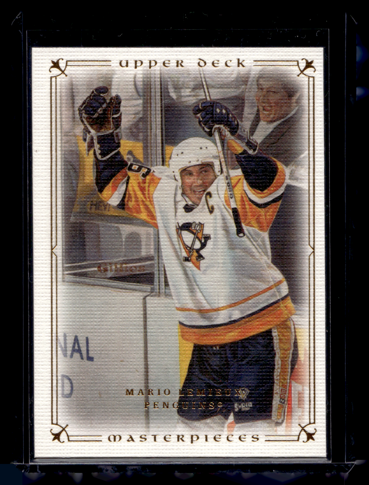 2008-09 Upper Deck Masterpieces - Mario Lemieux #86