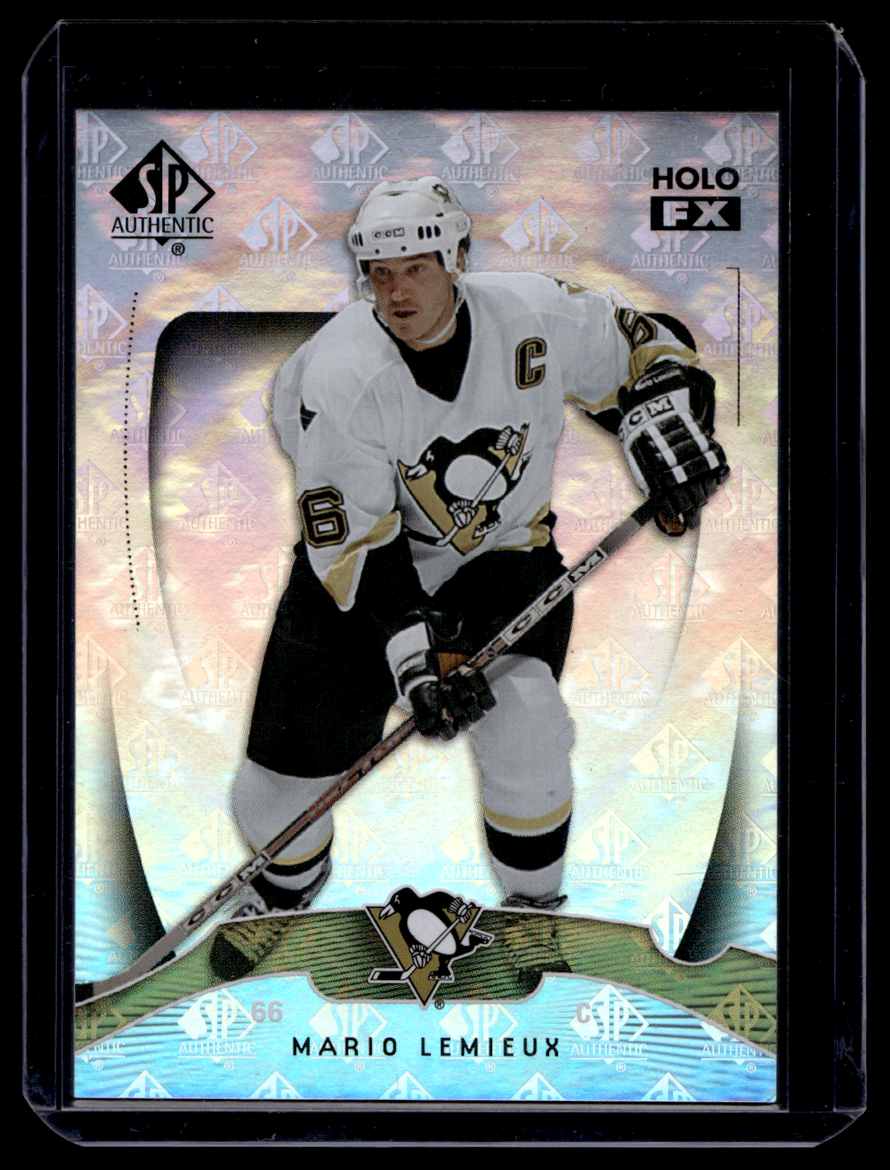 2009-10 Upper Deck SP Authentic - Holo FX - Mario Lemieux #FX19