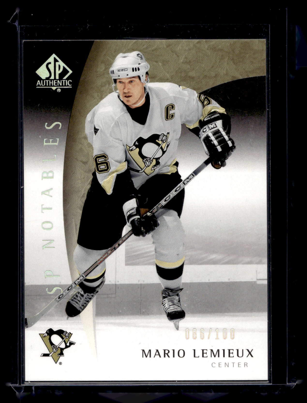 2005-06 Upper Deck SP Authentic - Limited SP Notables - Mario Lemieux #101 /100