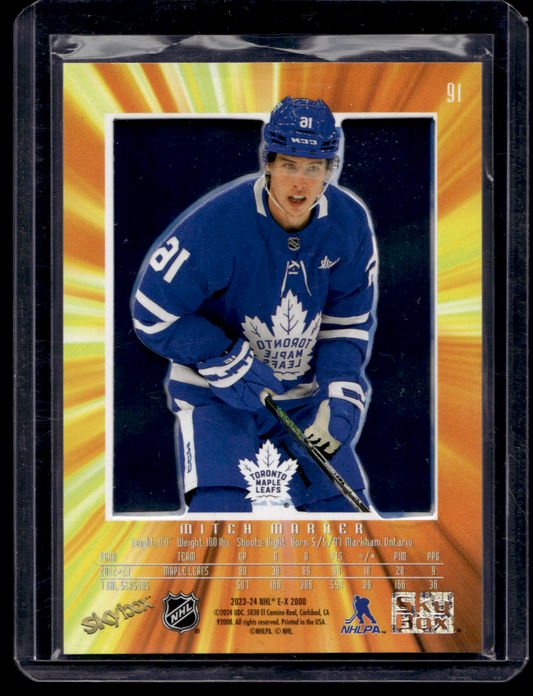 2023-24 Skybox E-X 2000 - Mitch Marner #91