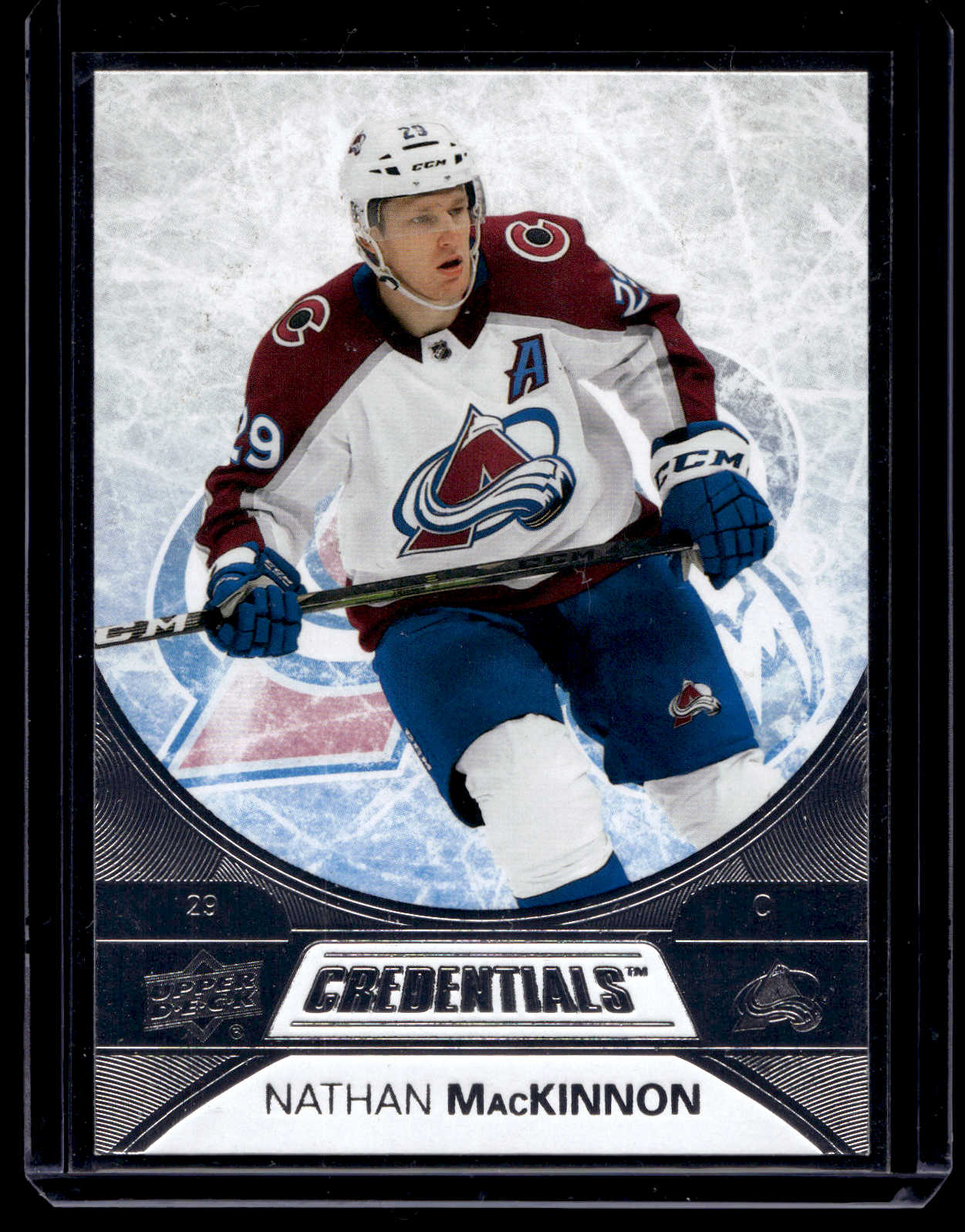 2021-22 Upper Deck Credentials - Nathan Mackinnon #4