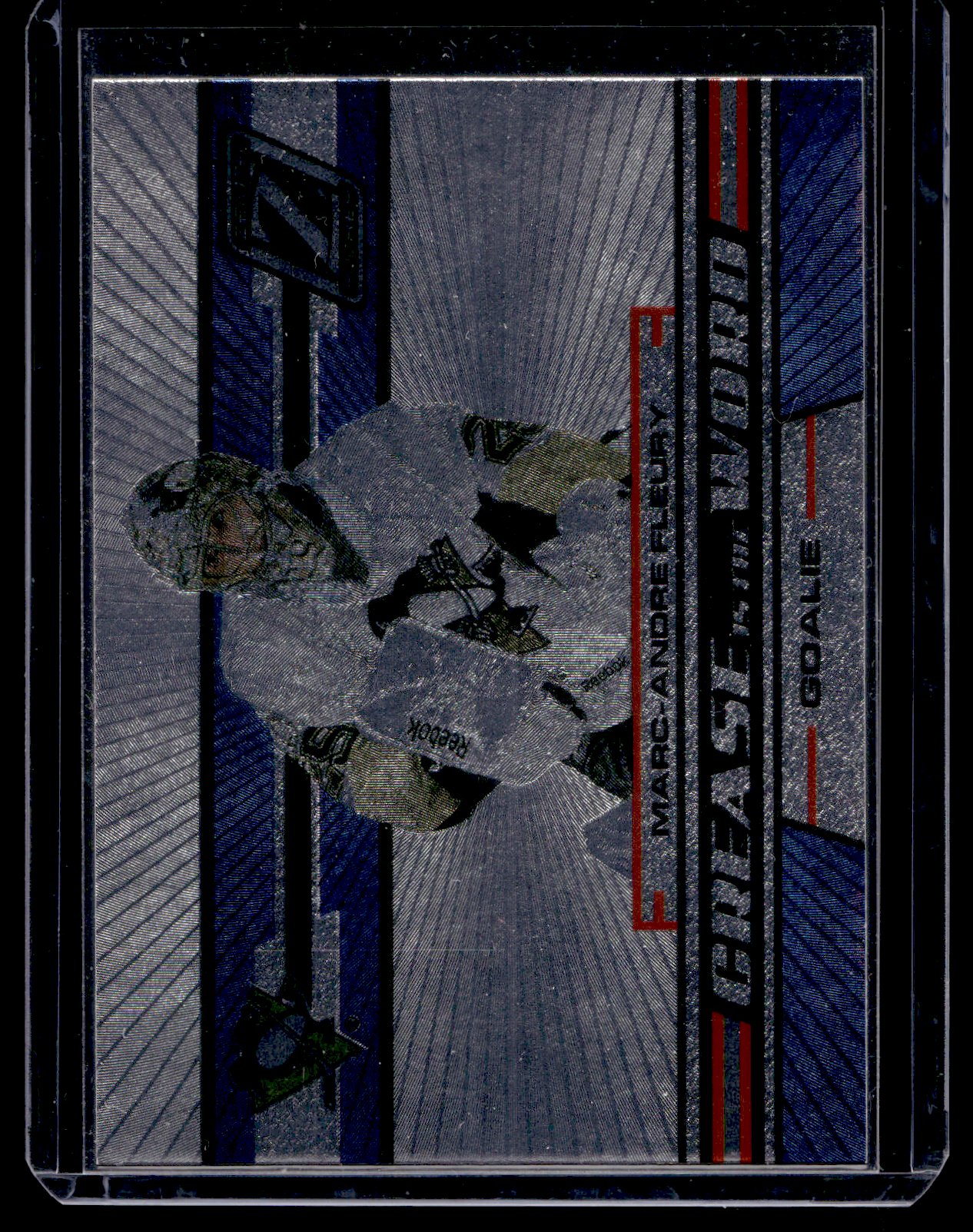 2010-11 Panini Zenith - Crease is the Word - Marc-Andre Fleury #6