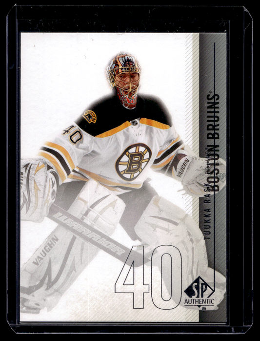 2010-11 Upper Deck SP Authentic - Tuukka Rask #82