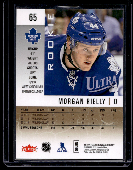 2013-14 Fleer Showcase - Ultra -  Morgan Rielly #65 /499 RY