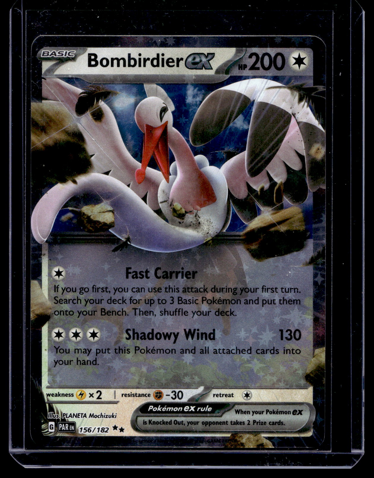 bombirdier ex pokemon card value Amazon.com: Pokemon - Bombirdier ex 156/182 - Paradox Rift - Tera Double  Rare main image 0