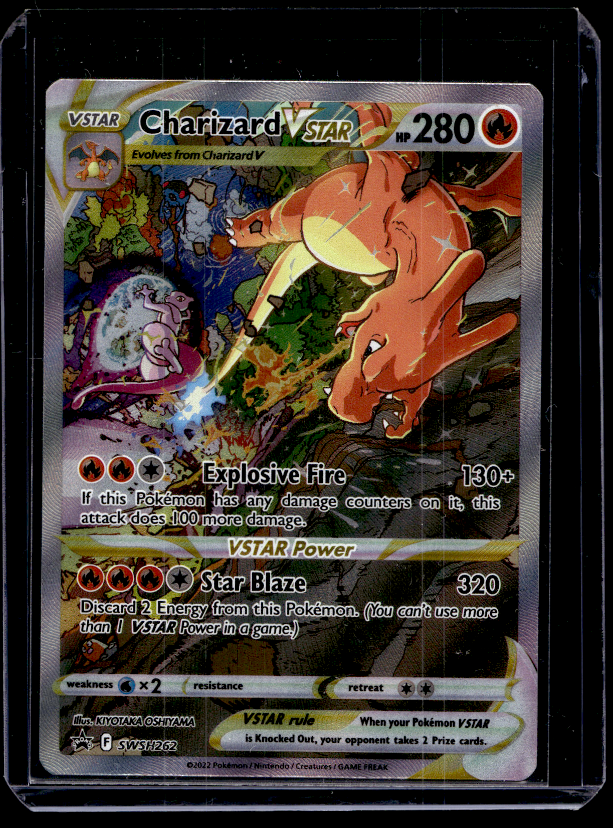 2022 Pokemon Sword & Shield - Black Star Promos - Charizard VSTAR #SWSH262