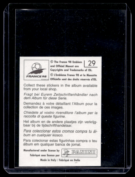 1998 Panini France 98 Album Stickers - Romario #29