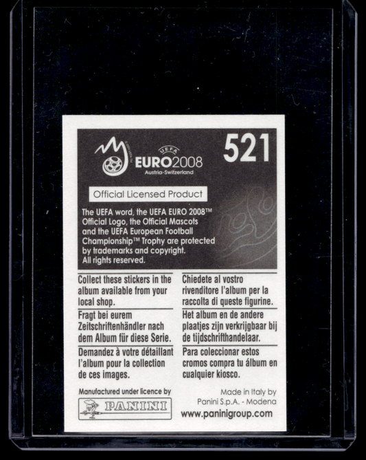 2008 Panini UEFA Euro 2008 Stickers - Zlatan Ibrahimovic #521