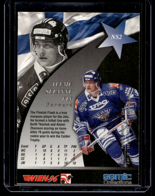 1996 Semic Wien - Nordic Stars - Teemu Selanne #NS2