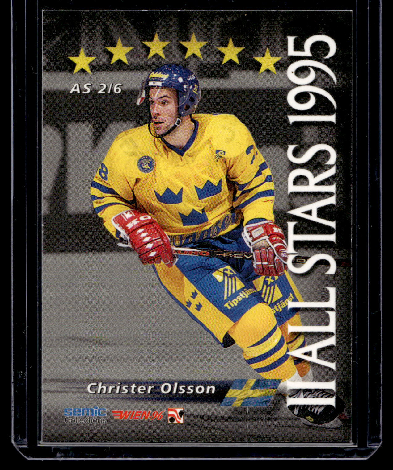 1996 Semic Wien - All-Stars 1995 - Timo Jutila / Christer Olsson #AS2
