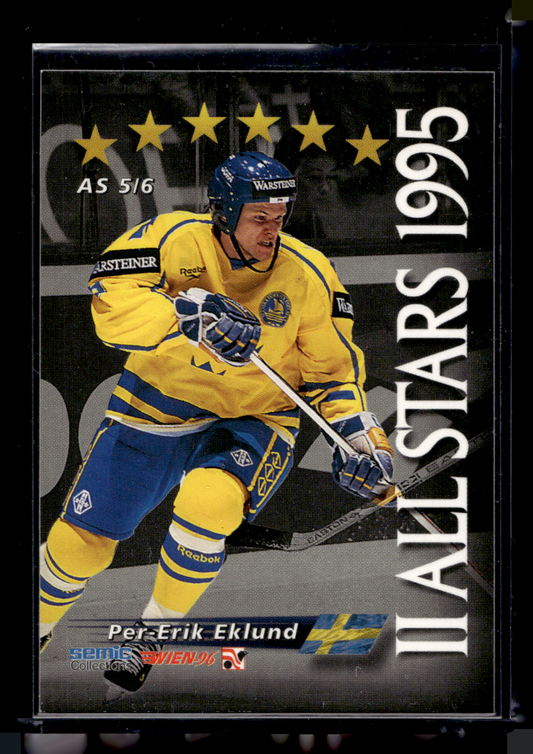 1996 Semic Wien - All-Stars 1995 - Saku Koivu / Per-Erik Eklund #AS5
