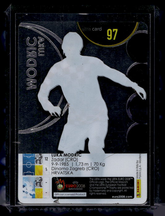 2008 Panini UEFA Euro 2008 - Ultra Card - Luka Modric #97 PRC