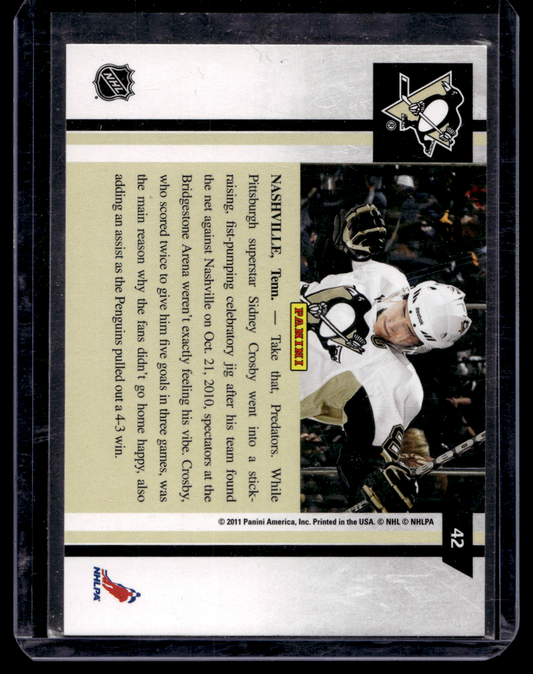 2010-11 Panini Pinnacle - Artist Proof - Sidney Crosby #42