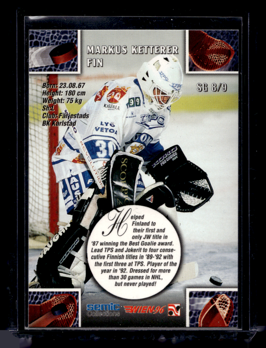 1996 Semic Wien - Super Goalies - Markus Ketterer #SG8