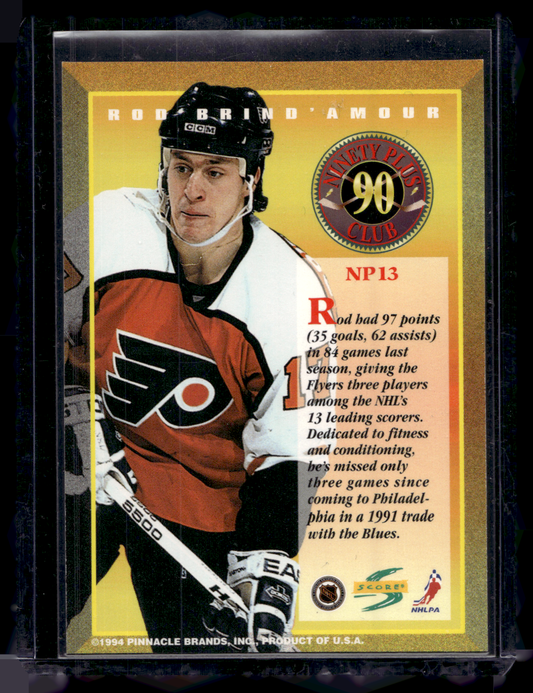 1994-95 Score - Ninety Plus Club - Rod Brind'Amour #NP13