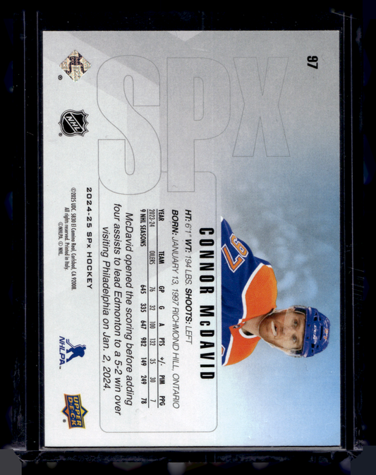 2024-25 Upper Deck SPx - Connor McDavid #97