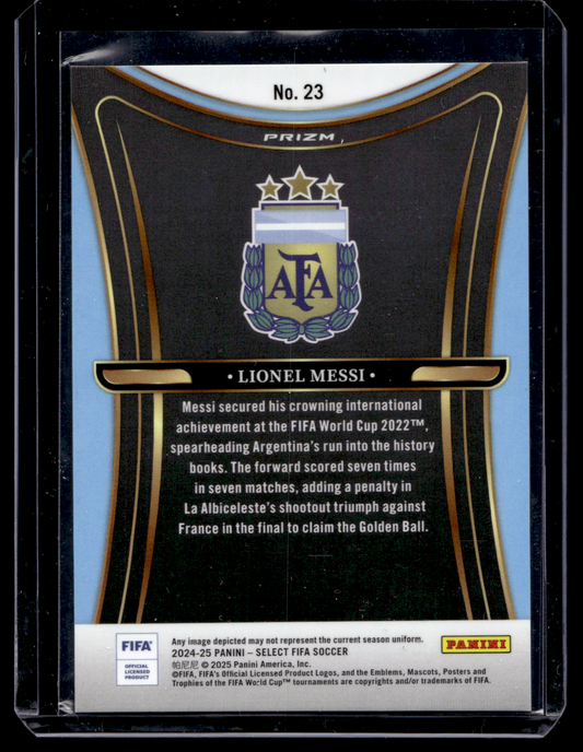2024-25 Panini Select FIFA - Unstoppable - Lionel Messi #23
