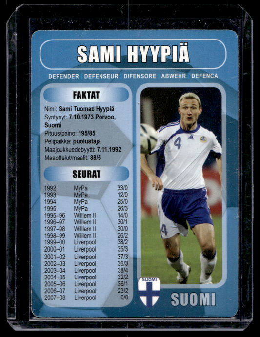2008 Boing Magazine - Finnish Promos - Sami Hyypiä #B3