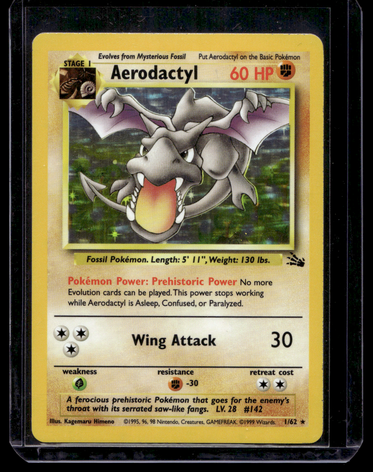 aerodactyl pokemon card 1995 1999 Fossil - Holo MTG Commander EDH Deck it can use any Guild:Simic No Sale