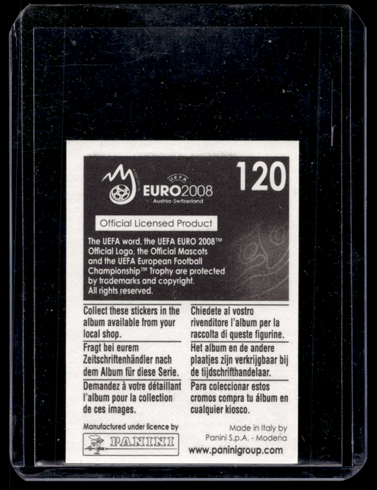 2008 Panini UEFA Euro 2008 Stickers - Cristiano Ronaldo #120