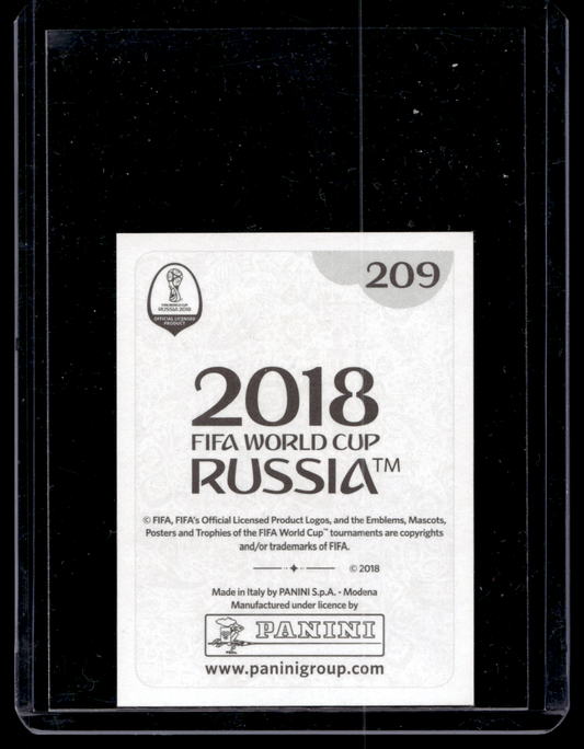 2018 Panini World Cup Russia Album Stickers - Kylian Mbappe #209