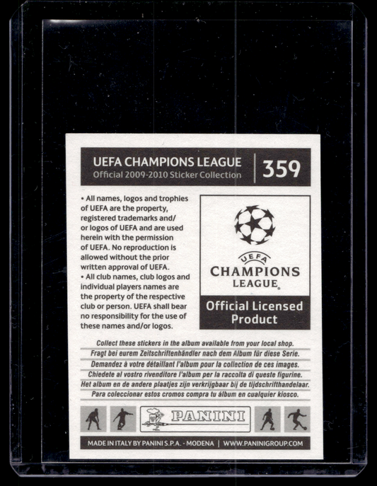 2009-10 Panini UEFA Champions League Official Sticker Collection - Lionel Messi #359
