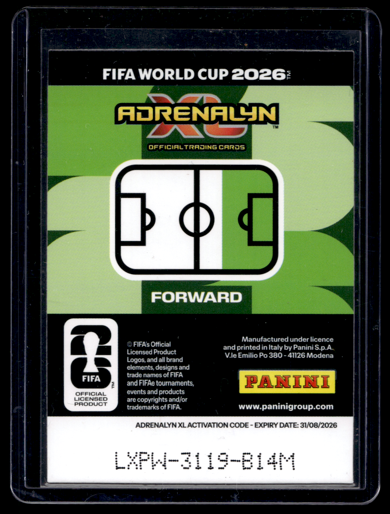 2026 Panini Adrenalyn XL FIFA World Cup - Limited Edition - Lionel Messi