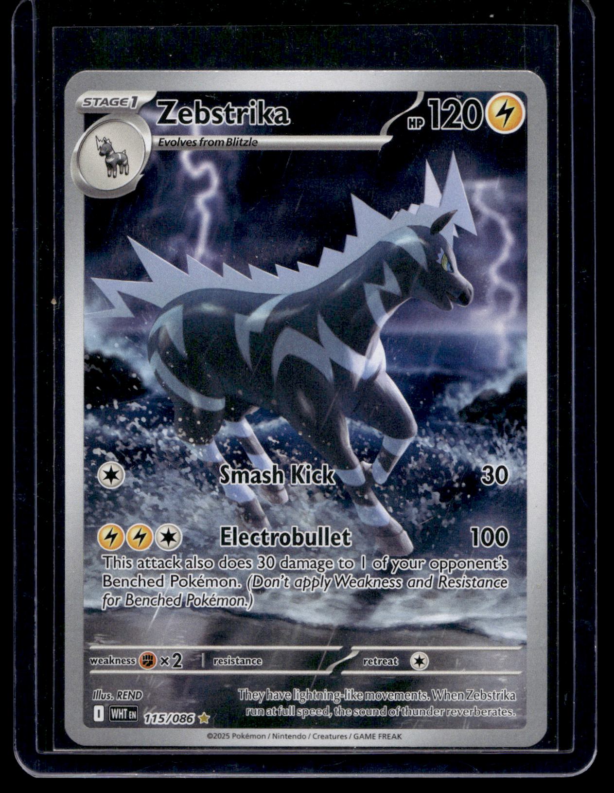 2025 Pokemon Scarlet & Violet - White Flare - Illustration Rare