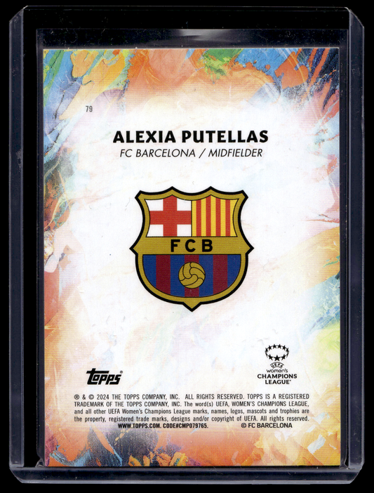 2023-24 Topps Inception UEFA Club Competitions - Green - Star Quality - Alexia Putellas #79 /99