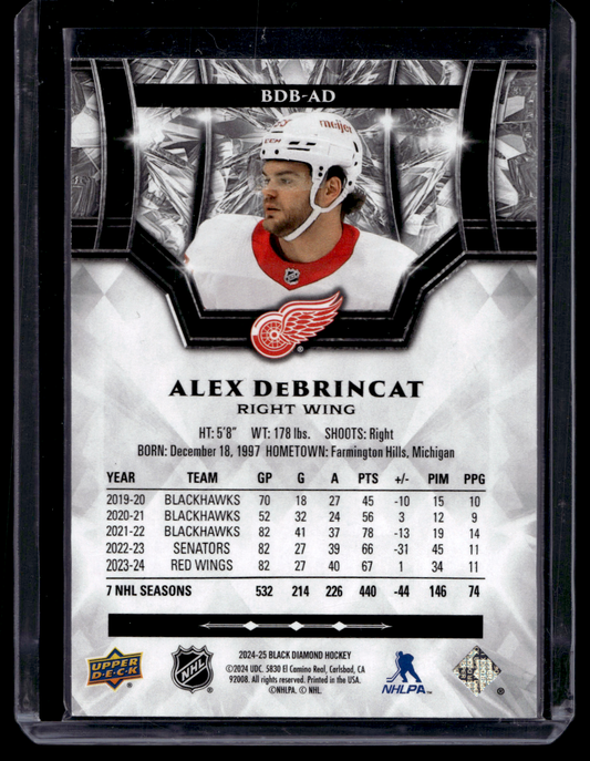 2024-25 Upper Deck Black Diamond - Alex DeBrincat #BDB-AD /349