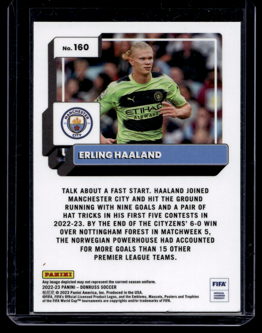 2022-23 Panini Donruss - Optic - Erling Haaland #160