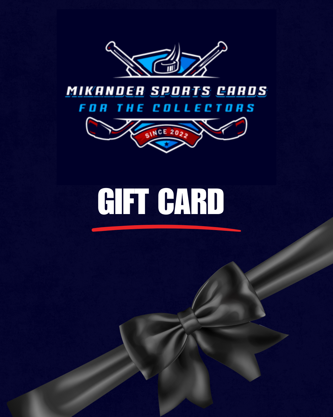 Mikander Sports Cards Gift Card